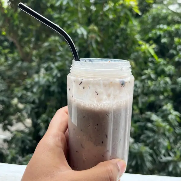 How-to-Make-blueberry-banana smoothie